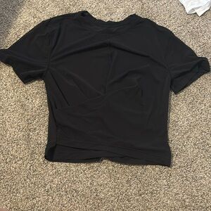Black Mesh Lululemon Top